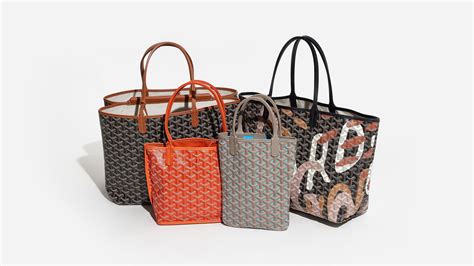 goyard tote with heart|goyard bag online store.